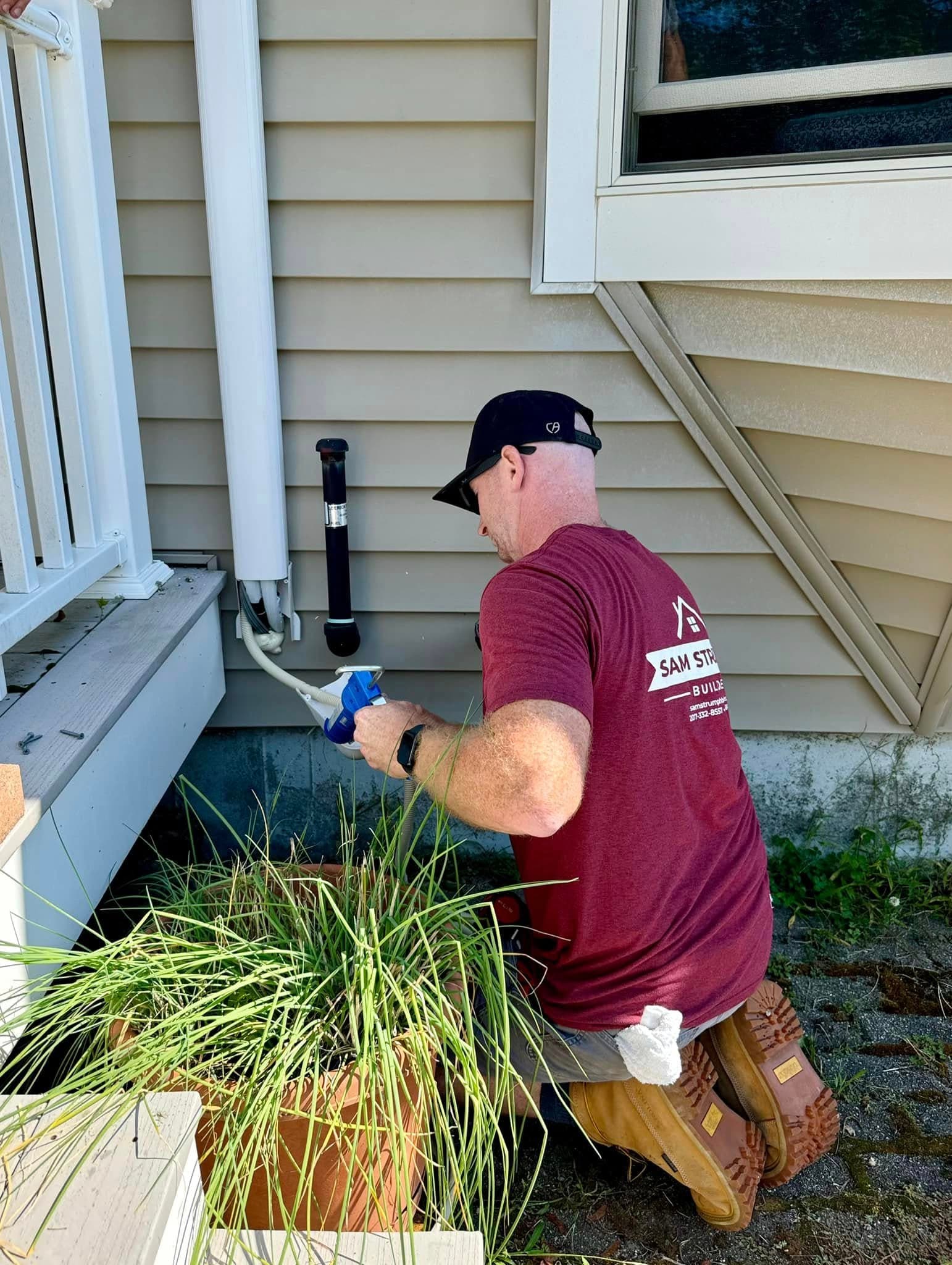 Heat pump installation in Windham, Maine