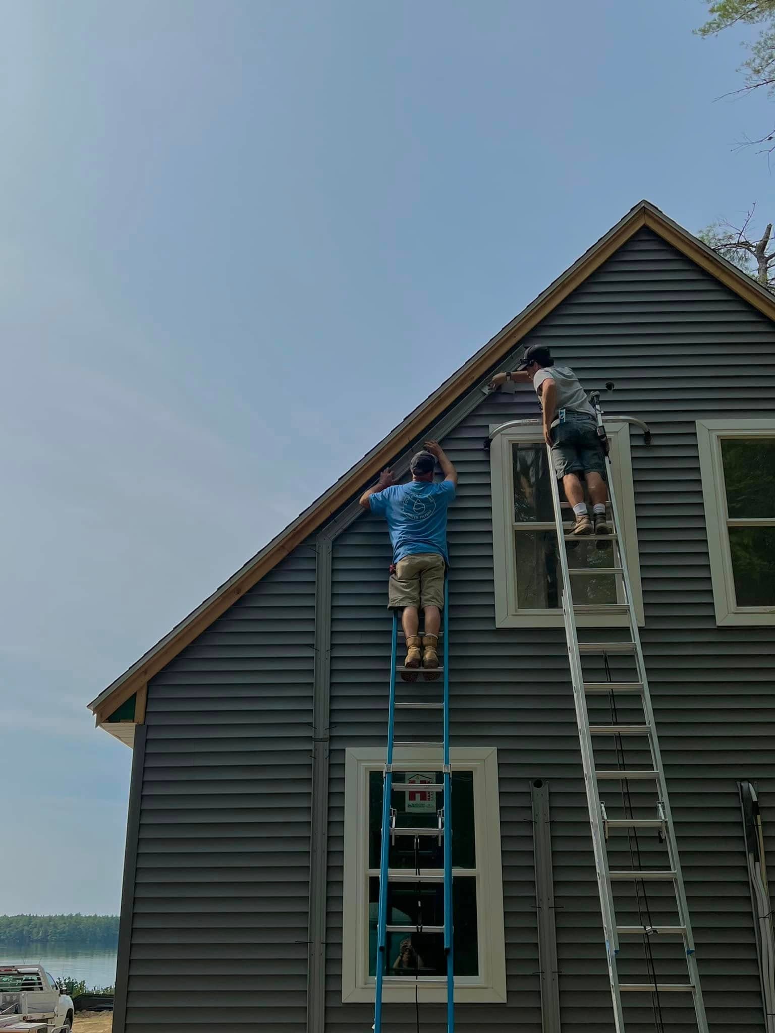 Heat pump installation in Buxton, Maine